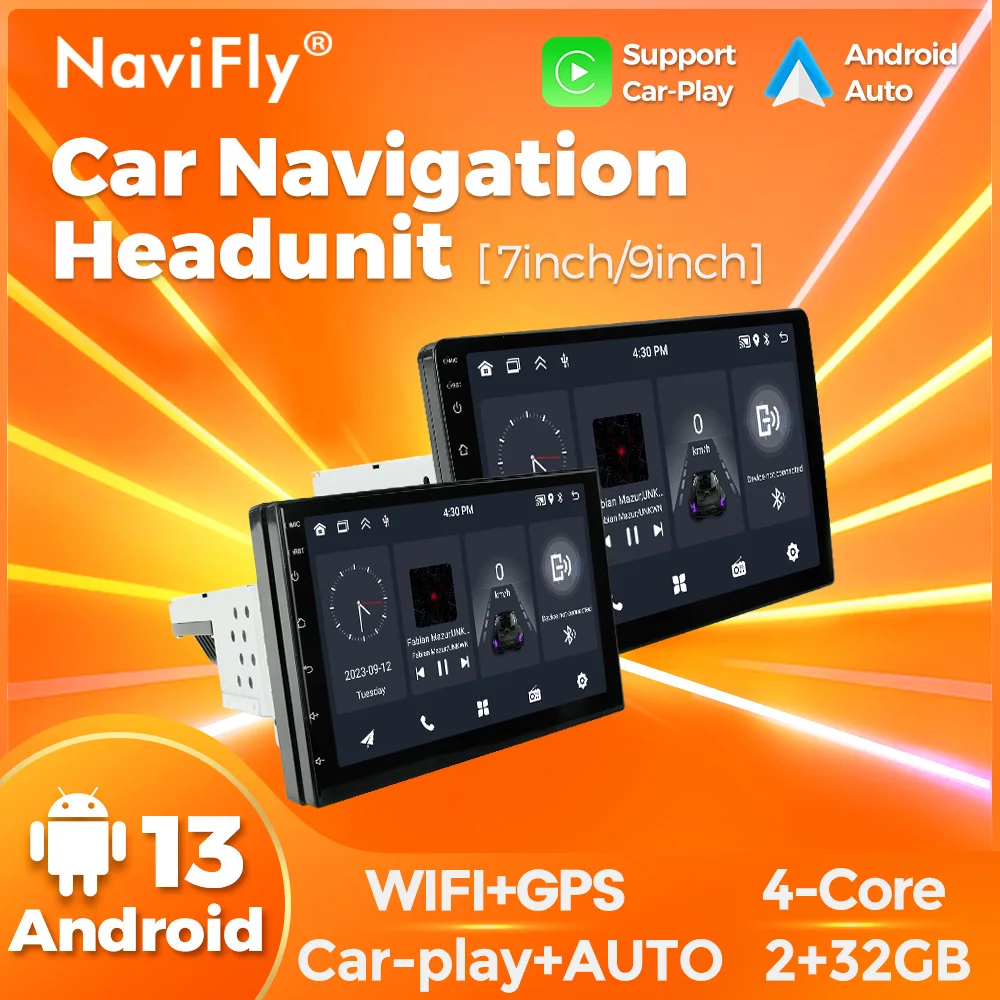 NaviFly 7inch 9inch Android Universal Multimedia Car Radio For Nissan Honda Toyota Lada Volkswagen Hyundai Wireless CarPlay GPS
NaviFly 7inch 9inch Android Universal Multimedia Car Radio For Nissan Honda Toyota Lada Volkswagen Hyundai Wireless CarPlay GPS