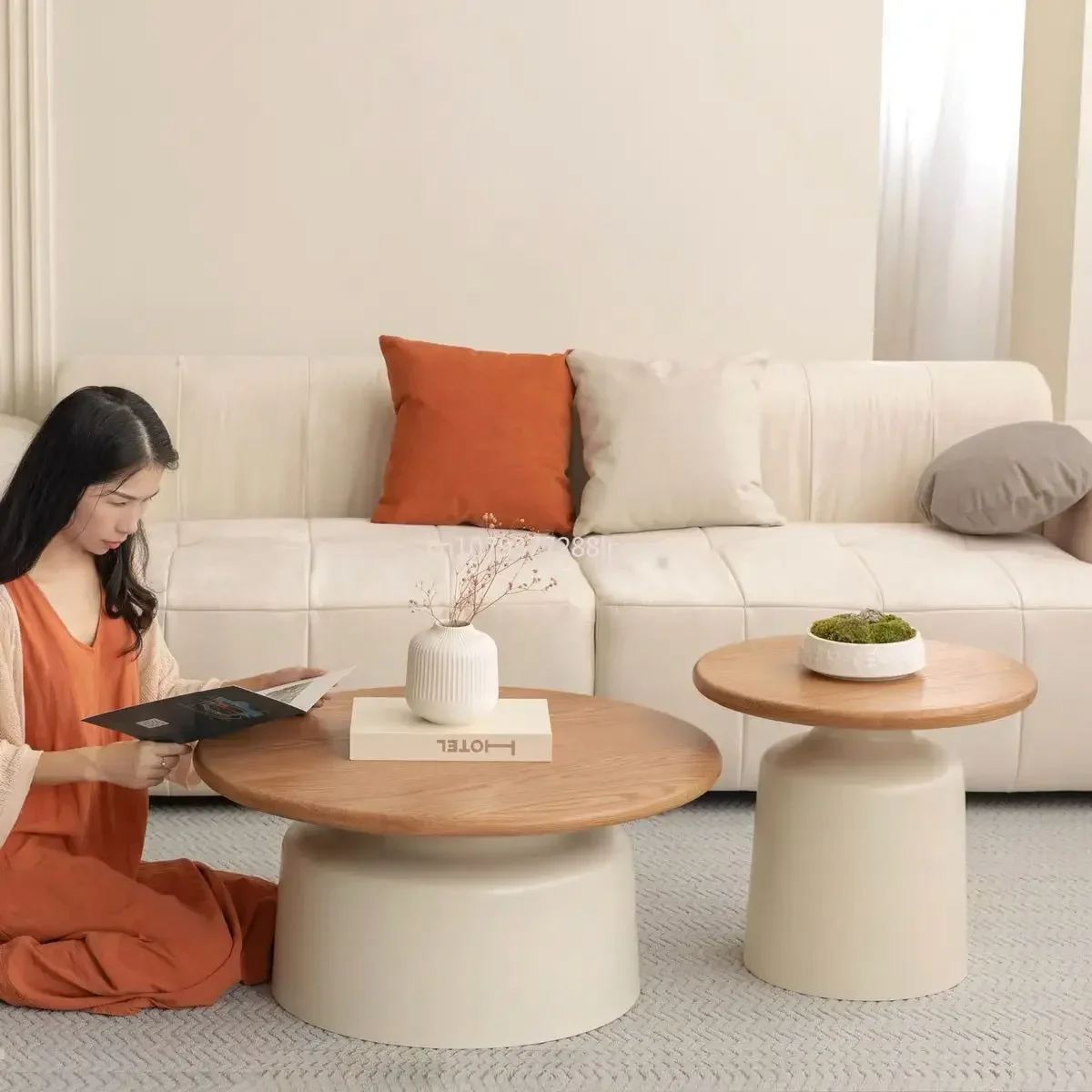 Creamy Wind Apartment Coffee Table Living Room Household Small Apartment Simplicity Iron Round Mesa De Centro Sala Side Table
Creamy Wind Apartment Coffee Table Living Room Household Small Apartment Simplicity Iron Round Mesa De Centro Sala Side Table