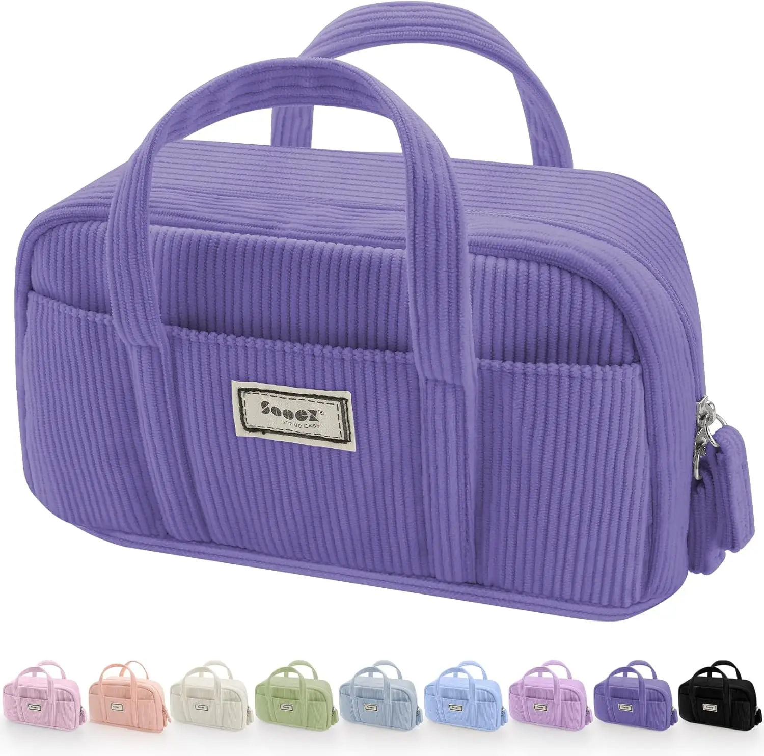 Extra Large Pencil Case with 5 Compartments, Wide Opening, Soft Corduroy, Cute Aesthetic School Supplies for Teen Girls - Purple
Extra Large Pencil Case with 5 Compartments, Wide Opening, Soft Corduroy, Cute Aesthetic School Supplies for Teen Girls - Purple