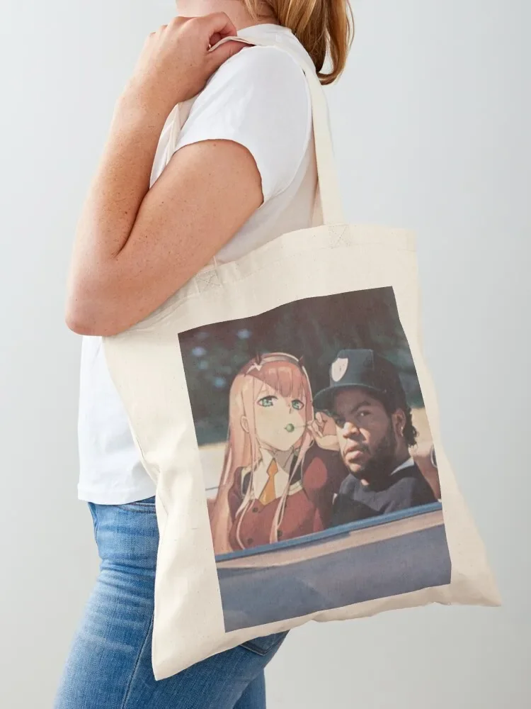 Zero Two and Ice cruising Tote Bag Big bag women great bag Shopping bags reusable shopping
Zero Two and Ice cruising Tote Bag Big bag women great bag Shopping bags reusable shopping