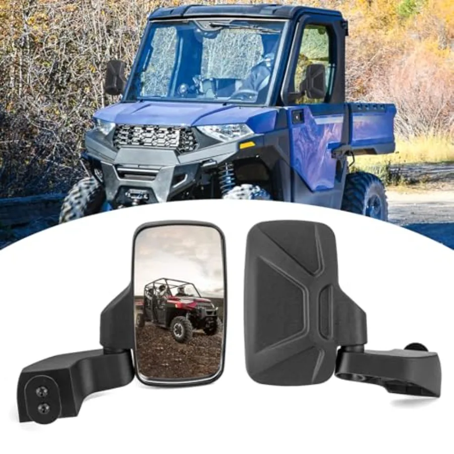 Side Rear View Mirrors Compatible with Polaris Ranger SP570/1000/XP1000/Crew XP 1000/Crew/Northstar Pro XD 2018-2025 ONLY FOR F
Side Rear View Mirrors Compatible with Polaris Ranger SP570/1000/XP1000/Crew XP 1000/Crew/Northstar Pro XD 2018-2025 ONLY FOR F