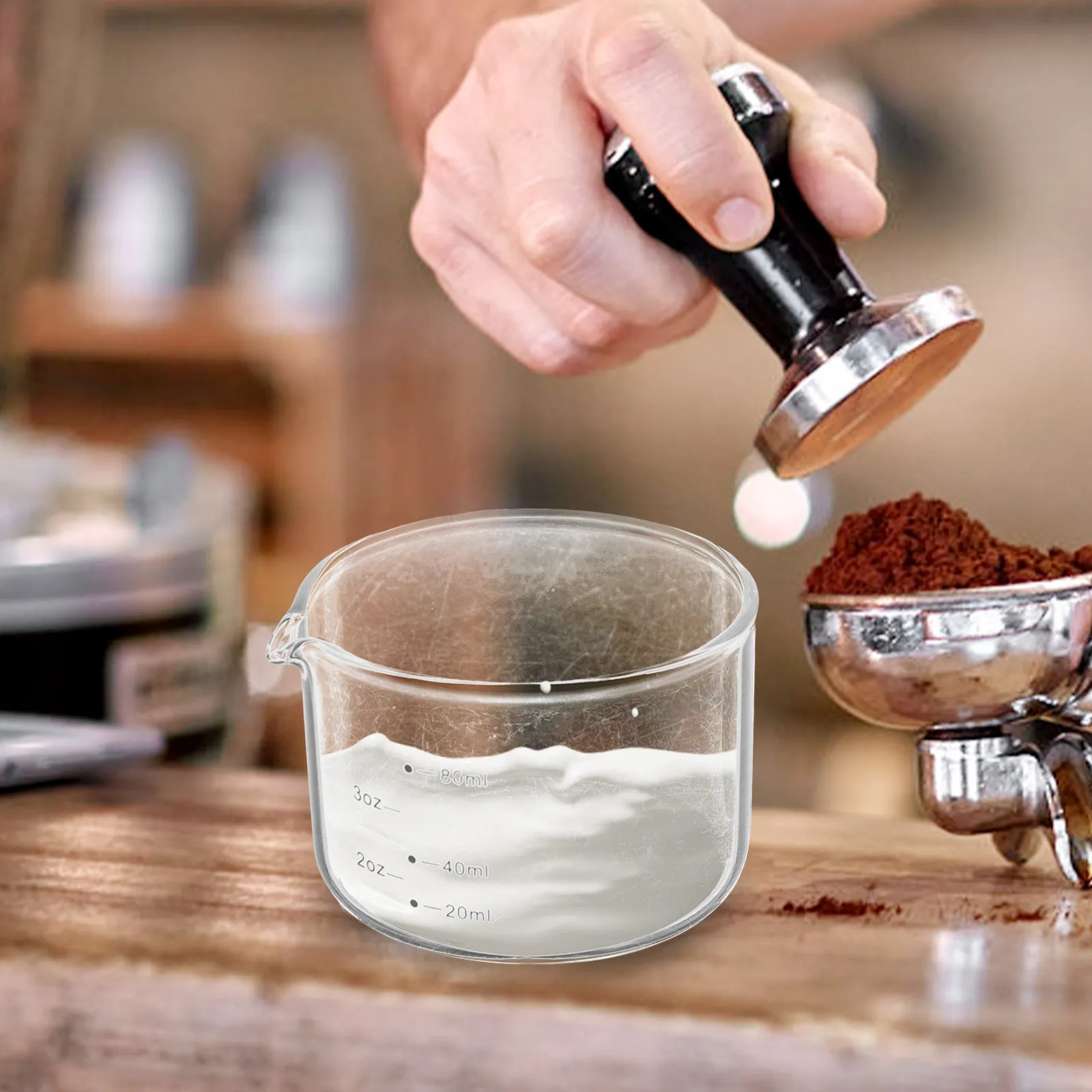 80Ml Glass Espresso Shot Glass Measuring Cup Pitcher Milk Cups No Handle Coffee Espresso Making Supplies Mini Creamer Pouring
80Ml Glass Espresso Shot Glass Measuring Cup Pitcher Milk Cups No Handle Coffee Espresso Making Supplies Mini Creamer Pouring