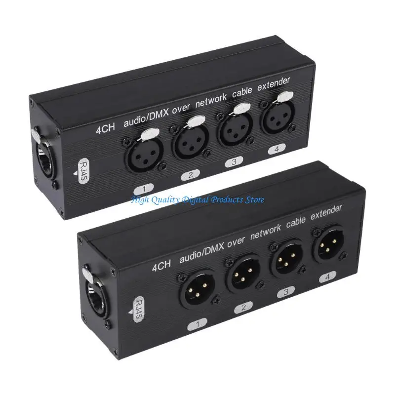 U2JE Professional Grade XLR to RJ45 Adapters Featuring 4 Independent Channel
U2JE Professional Grade XLR to RJ45 Adapters Featuring 4 Independent Channel