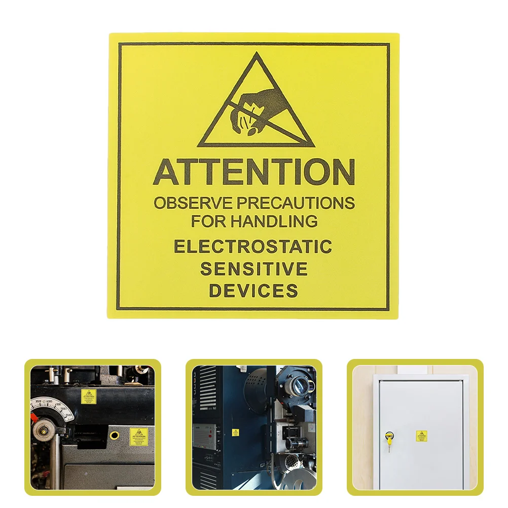 Self Adhesive Electrostatic Warning Labels 50x50mm 200pcs Caution Stickers for High Voltage Safety Equipment Funny Warning Signs
Self Adhesive Electrostatic Warning Labels 50x50mm 200pcs Caution Stickers for High Voltage Safety Equipment Funny Warning Signs
