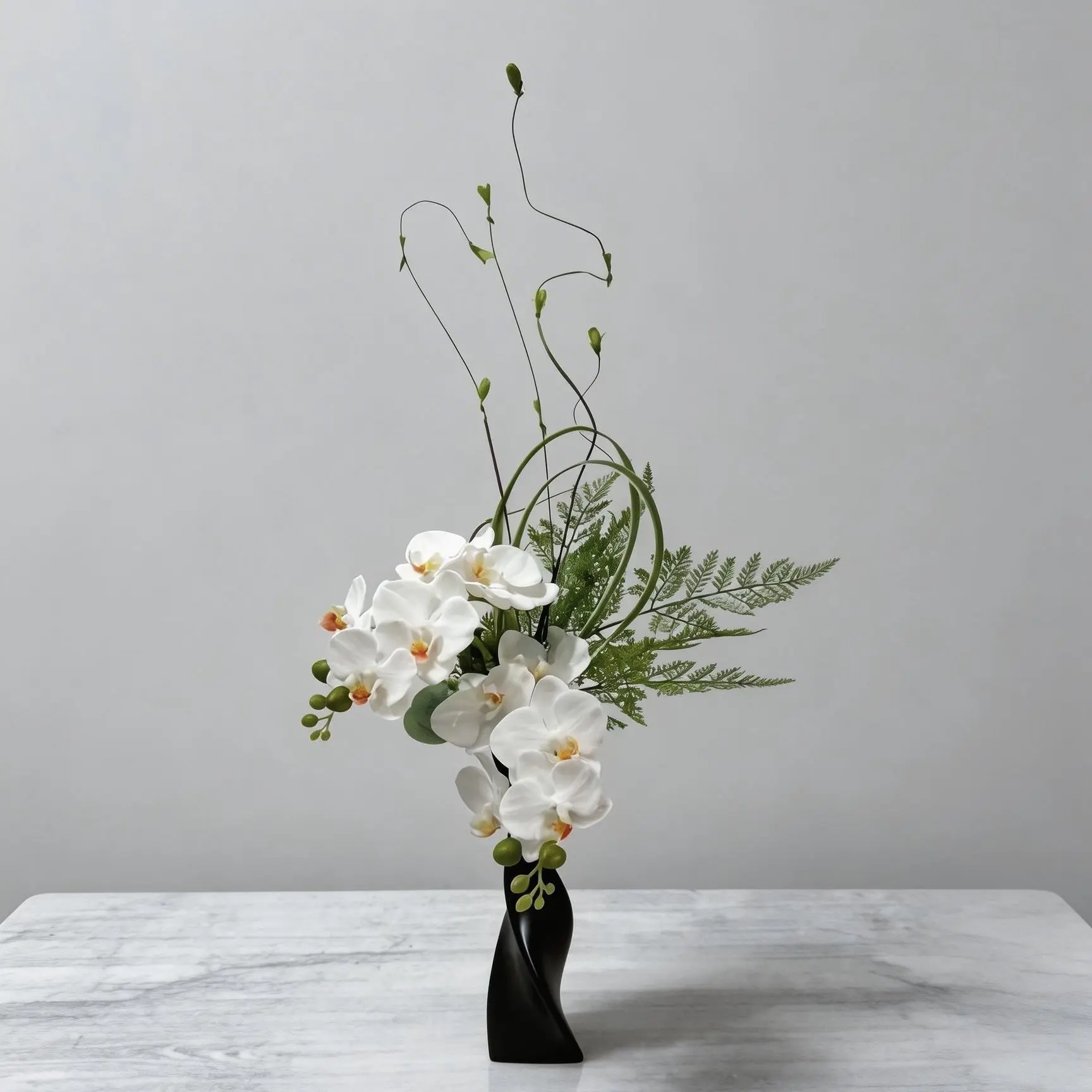 Luxury faux phalaenopsis orchid bouquet - decorative artificial flowers for living room, hotel, and tabletop arrangements
Luxury faux phalaenopsis orchid bouquet - decorative artificial flowers for living room, hotel, and tabletop arrangements
