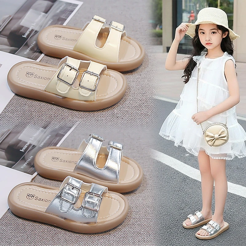 Girls Summer Sandals Soft Sole Non-Slip Beach Slippers Fashion Buckle Strap Kids Casual Outdoor Shoes for Children Girls Shoes
Girls Summer Sandals Soft Sole Non-Slip Beach Slippers Fashion Buckle Strap Kids Casual Outdoor Shoes for Children Girls Shoes