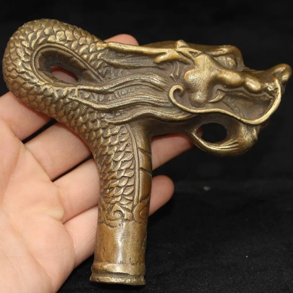 hanging dragon's head PURE COPPER OLD QING MING CHINA OLD HANDWORK CARVING BRONZE DRAGON STATUE CANE HEAD WALKING STICK
hanging dragon's head PURE COPPER OLD QING MING CHINA OLD HANDWORK CARVING BRONZE DRAGON STATUE CANE HEAD WALKING STICK