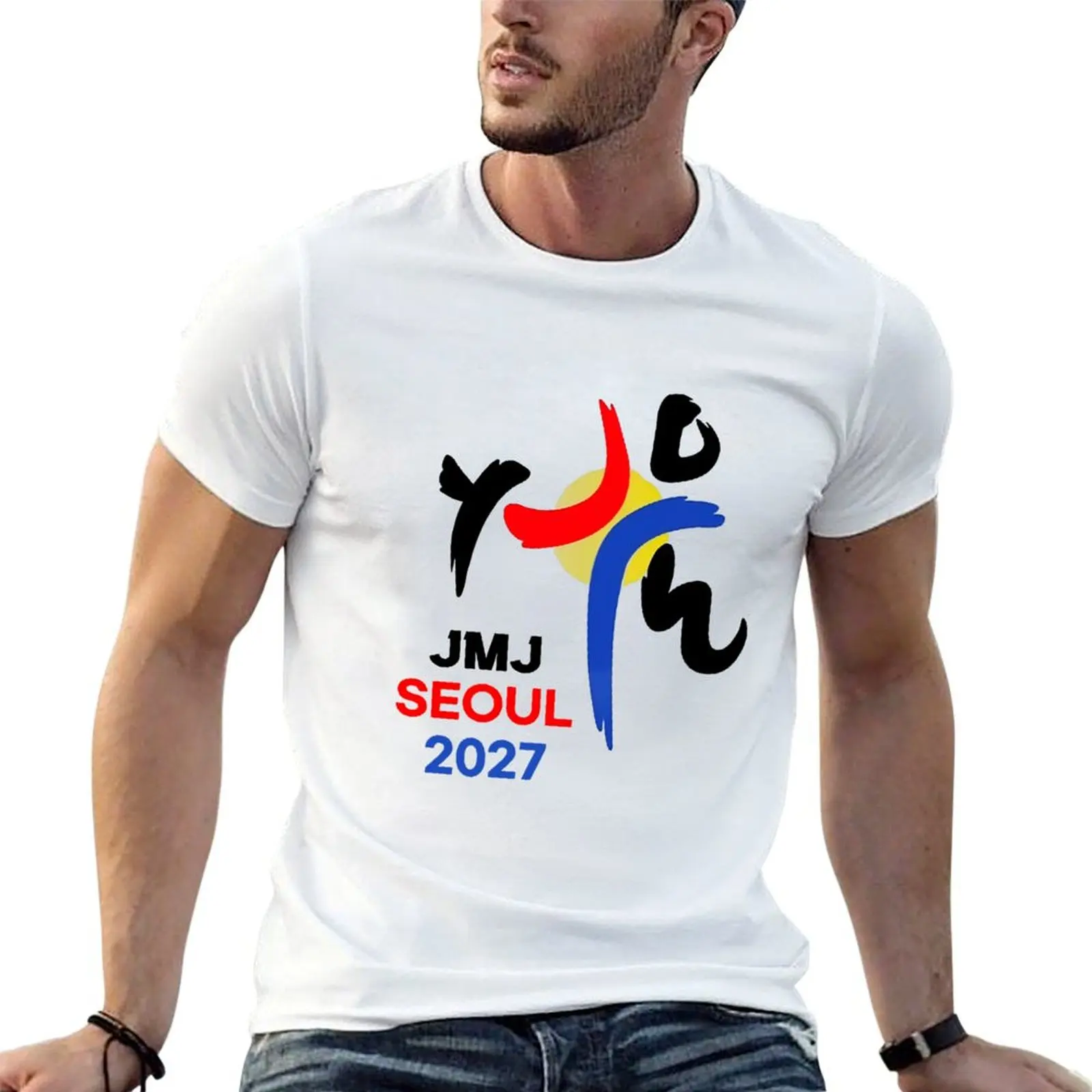 JWJ Jornada Mundial de la Juventude Seoul 2027 official logo T-Shirt t shirt man designer g man t shirts for men T-Shirt
JWJ Jornada Mundial de la Juventude Seoul 2027 official logo T-Shirt t shirt man designer g man t shirts for men T-Shirt