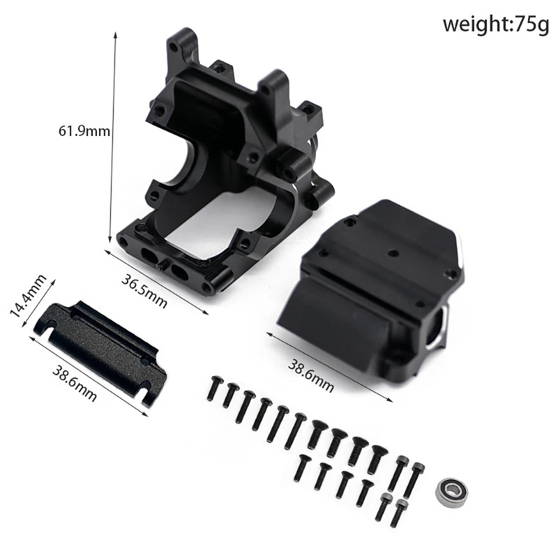 Best 2 Set Metal Front & Rear Gearbox Case Set for Arrma 1/8 Kraton Outcast Notorious Typhon Talion 1/7 Infraction RC Car,1
Best 2 Set Metal Front & Rear Gearbox Case Set for Arrma 1/8 Kraton Outcast Notorious Typhon Talion 1/7 Infraction RC Car,1