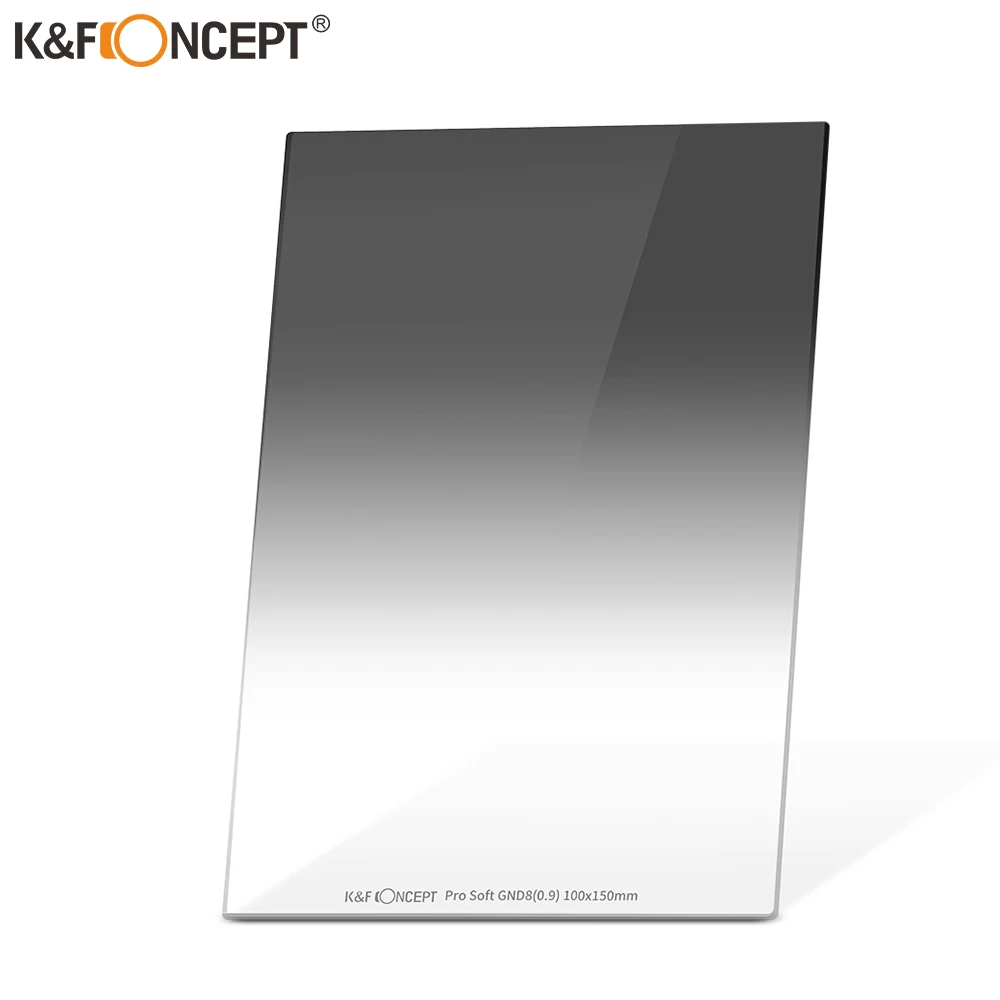 K&F Concept 100X150mm Square GND8 (3 Stops) Soft Graduated Neutral Density Filter with 28 Multi Coatings Camera Square Filter
K&F Concept 100X150mm Square GND8 (3 Stops) Soft Graduated Neutral Density Filter with 28 Multi Coatings Camera Square Filter