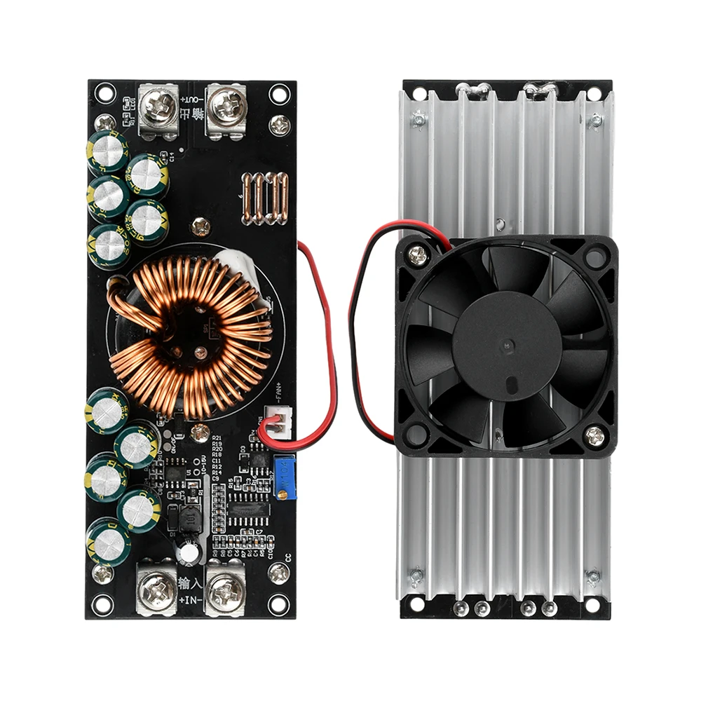 1500W Adjustable Step-Down Power Supply Module DC15V-90V to DC2.5V-72V 50A Constant Voltage Power Supply Module
1500W Adjustable Step-Down Power Supply Module DC15V-90V to DC2.5V-72V 50A Constant Voltage Power Supply Module