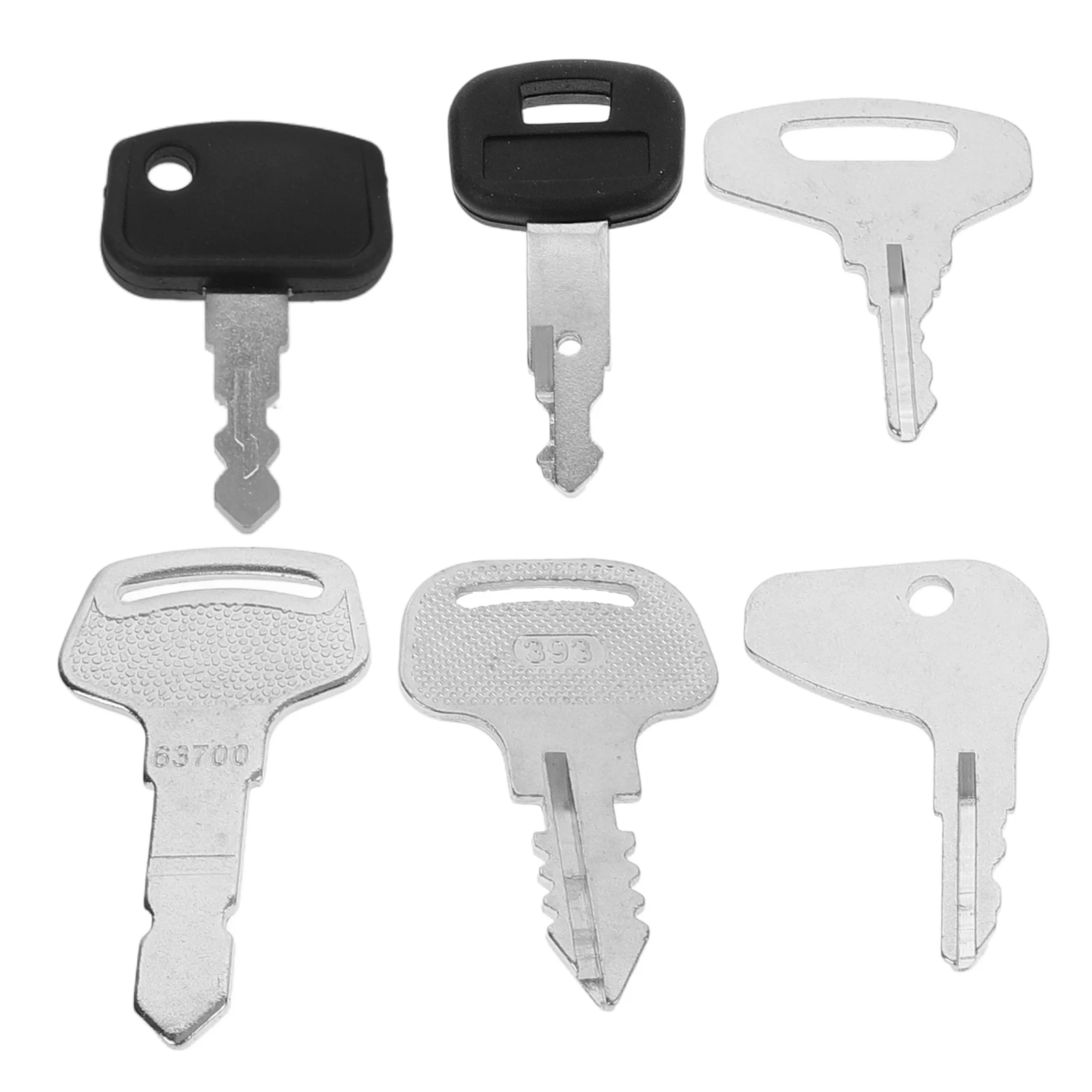 6 Pcs Electric Fire Key Set for Tractor Loader Excavator Lawnmower Starter Ignition Key Replacement Durable Materials
6 Pcs Electric Fire Key Set for Tractor Loader Excavator Lawnmower Starter Ignition Key Replacement Durable Materials