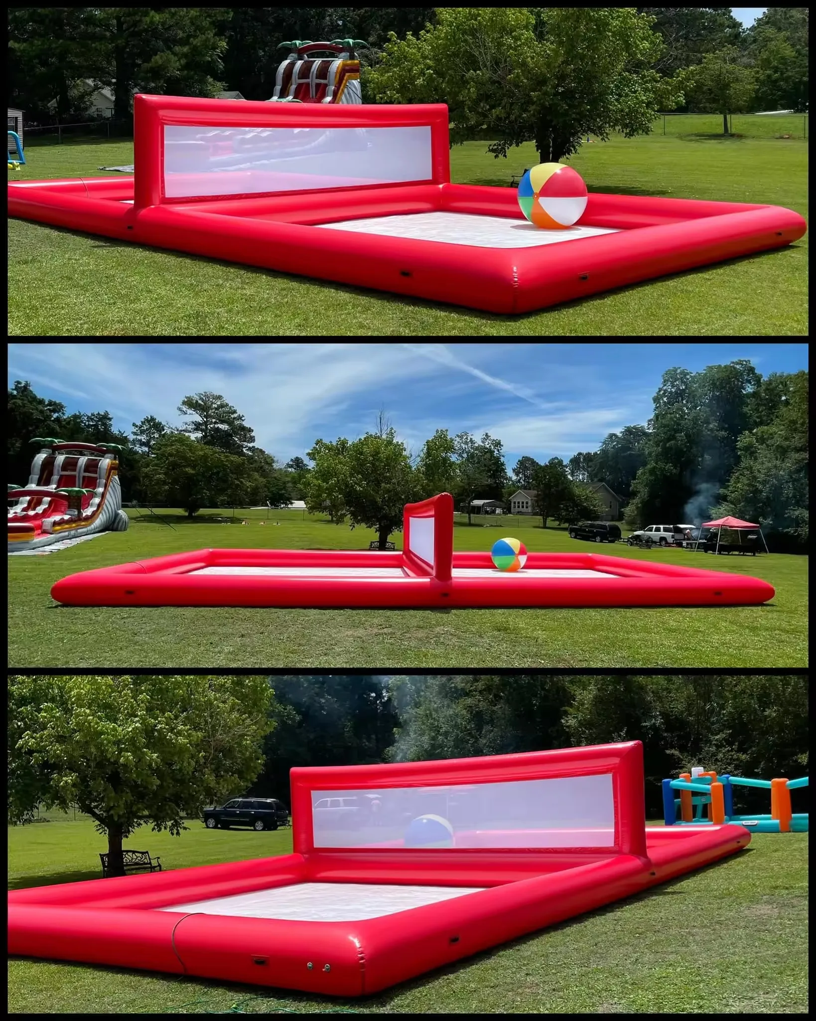 Inflatable Water Volleyball Court with Air Pump Inflatable Volleyball Court Pool Inflatable Trampoline Volleyball Court for Sale
Inflatable Water Volleyball Court with Air Pump Inflatable Volleyball Court Pool Inflatable Trampoline Volleyball Court for Sale