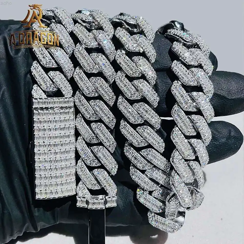 Vvs Moissanite Cuban Necklace Sale Bling Moissanite 925 Sterling Silver Cuban Link Chain Hip Hop Jewelry
Vvs Moissanite Cuban Necklace Sale Bling Moissanite 925 Sterling Silver Cuban Link Chain Hip Hop Jewelry