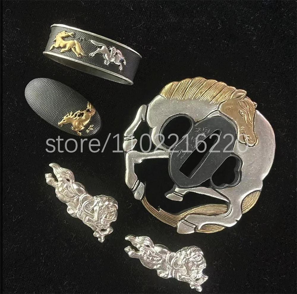 Good Quality Copper Brass Gold Plated Silver Tsuba Handguard Fuchi Kashira Menuki For Real Japan Samurai Katana Sword Fittings 0
Good Quality Copper Brass Gold Plated Silver Tsuba Handguard Fuchi Kashira Menuki For Real Japan Samurai Katana Sword Fittings 0