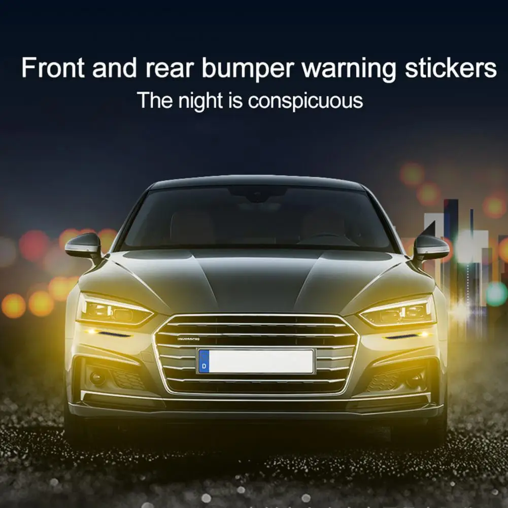 Car Reflector Tape 1 Pair Sturdy Strong Reflective Waterproof Car-styling Safety Mark Warning Tape for Motorcycle
Car Reflector Tape 1 Pair Sturdy Strong Reflective Waterproof Car-styling Safety Mark Warning Tape for Motorcycle