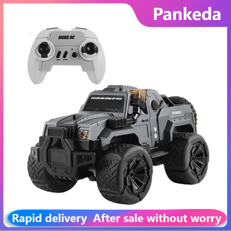 1:16 Remote Control Car - 10km/h High Speed RC Cars Rechargeable Battery LED atomizing Toy Car Gift for Boys birthday Girl Kid
1:16 Remote Control Car - 10km/h High Speed RC Cars Rechargeable Battery LED atomizing Toy Car Gift for Boys birthday Girl Kid