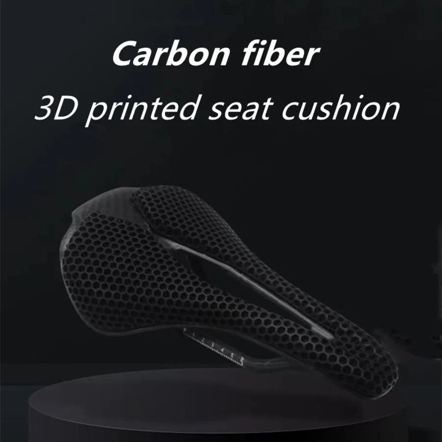 3D Printed Bicycle Saddle Ultralight Carbon Fiber Comfortable MTB Bike Seat Bike Accessorie Gravel Road bike Cycling Seat Parts
3D Printed Bicycle Saddle Ultralight Carbon Fiber Comfortable MTB Bike Seat Bike Accessorie Gravel Road bike Cycling Seat Parts