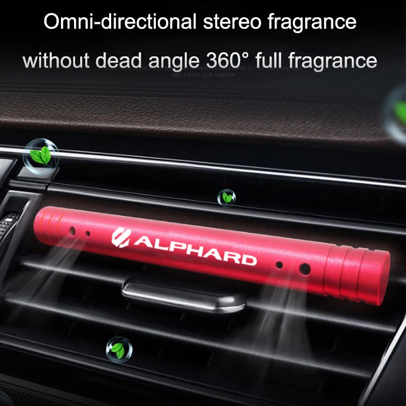Car Air conditioning air outlet aromatherapy decoration vehicle aromatherapy stick lasting for Toyota alphard Car Accessories
Car Air conditioning air outlet aromatherapy decoration vehicle aromatherapy stick lasting for Toyota alphard Car Accessories