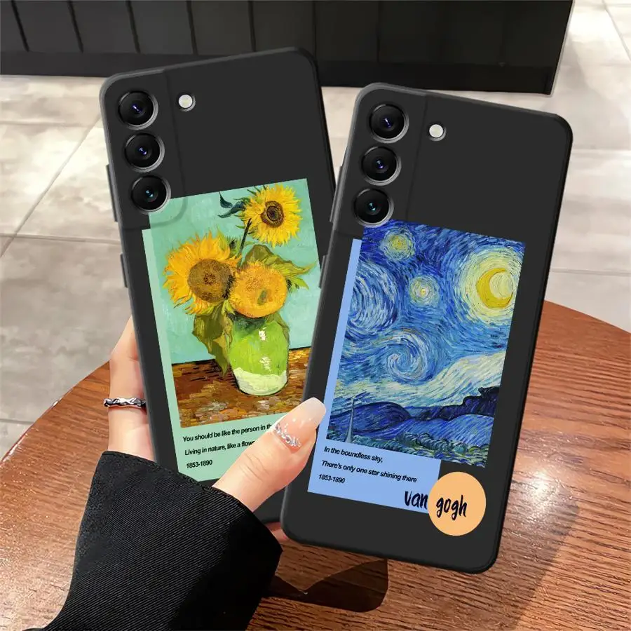 Чехол для Samsung Galaxy A04 A20 A13 A06 A40 A16 A17 A70 A05 A50 A10 A12 A30 A15 Черный Мягкий чехол для телефона Van Gogh Cartoon Art
Чехол для Samsung Galaxy A04 A20 A13 A06 A40 A16 A17 A70 A05 A50 A10 A12 A30 A15 Черный Мягкий чехол для телефона Van Gogh Cartoon Art