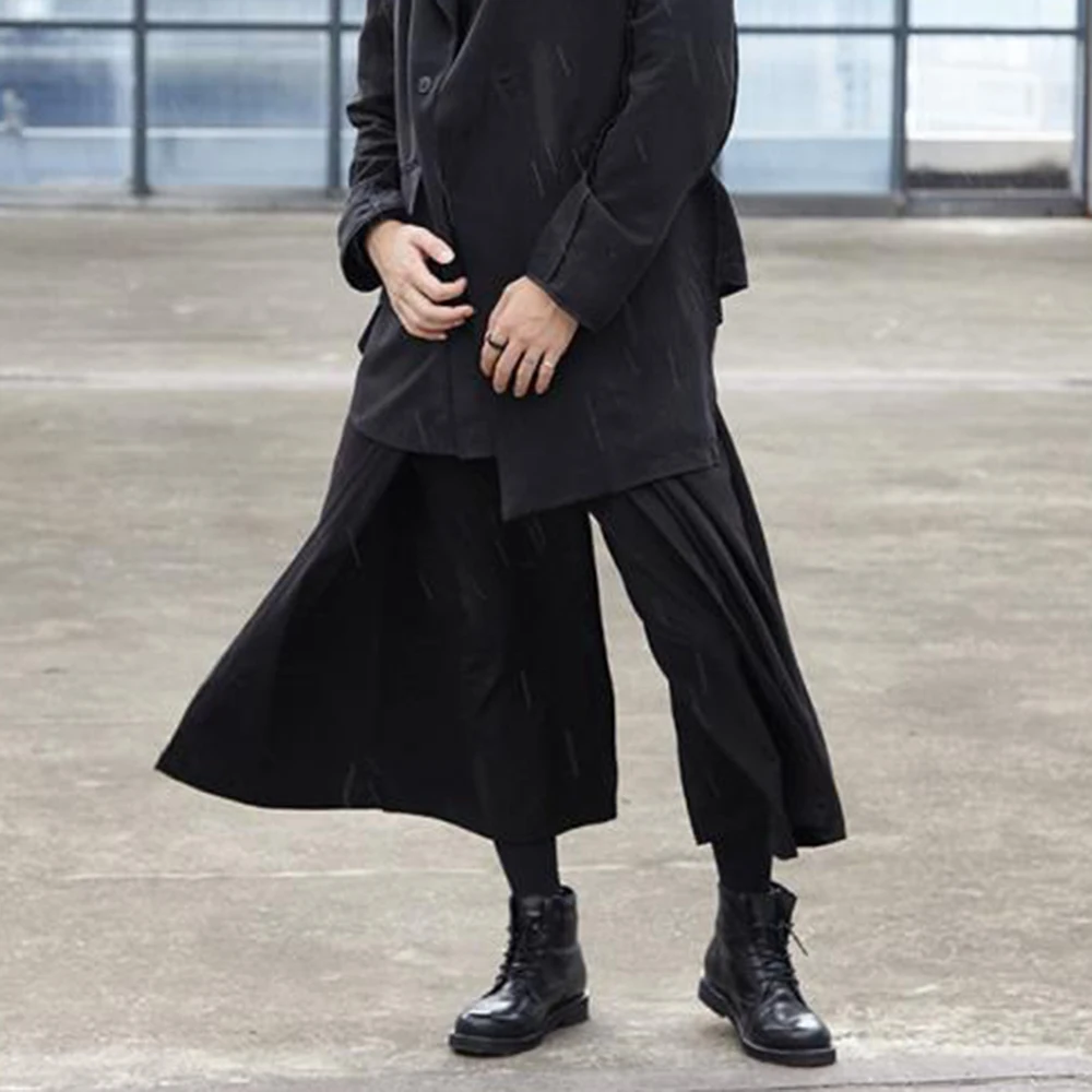 XS-5XL Winter New Men's Wide-Leg Skirt Pants Unisex Japanese Retro Fashion Trendy High Street Loose Casual Niche Men's Bottoms
XS-5XL Winter New Men's Wide-Leg Skirt Pants Unisex Japanese Retro Fashion Trendy High Street Loose Casual Niche Men's Bottoms