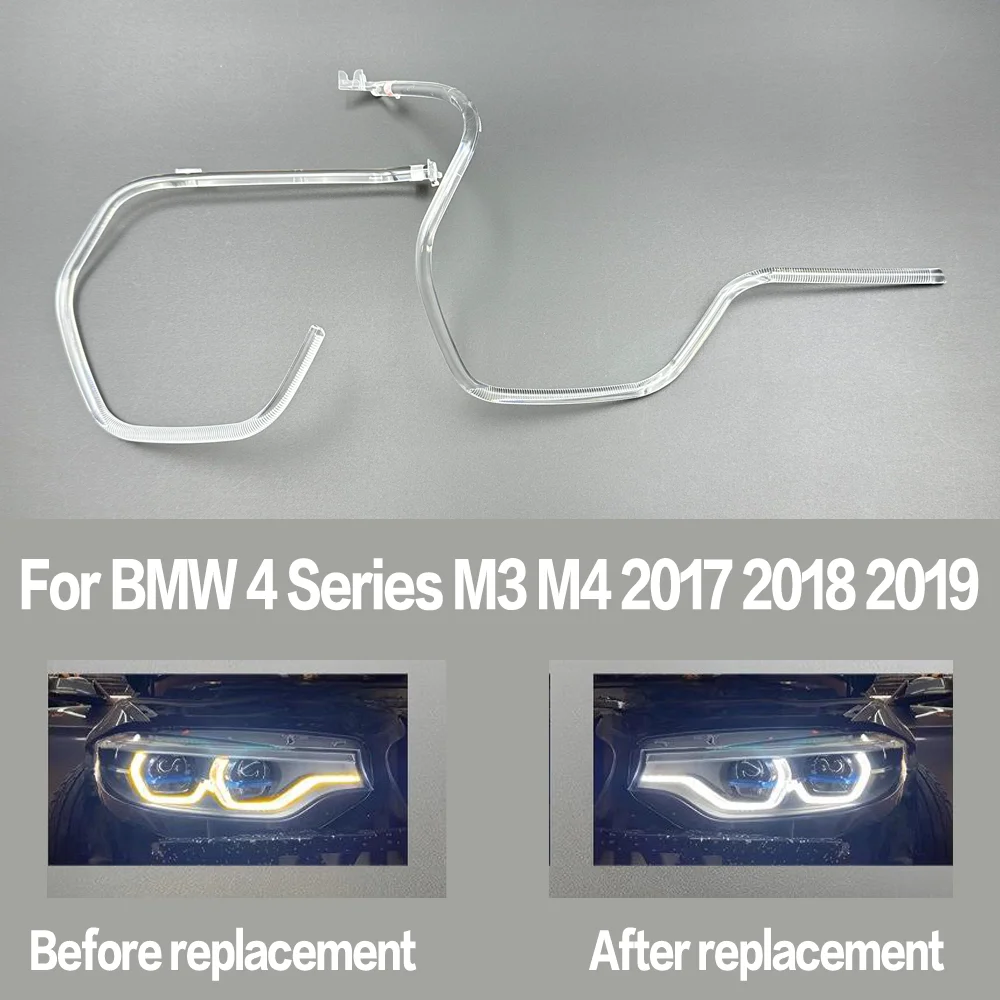 Для BMW 4 серии M3 M4 F32 F33 F36 F80 2017 2018 2019: Высококачественная световодная полоса для фар DRL, трубка дневных ходовых огней
Для BMW 4 серии M3 M4 F32 F33 F36 F80 2017 2018 2019: Высококачественная световодная полоса для фар DRL, трубка дневных ходовых огней