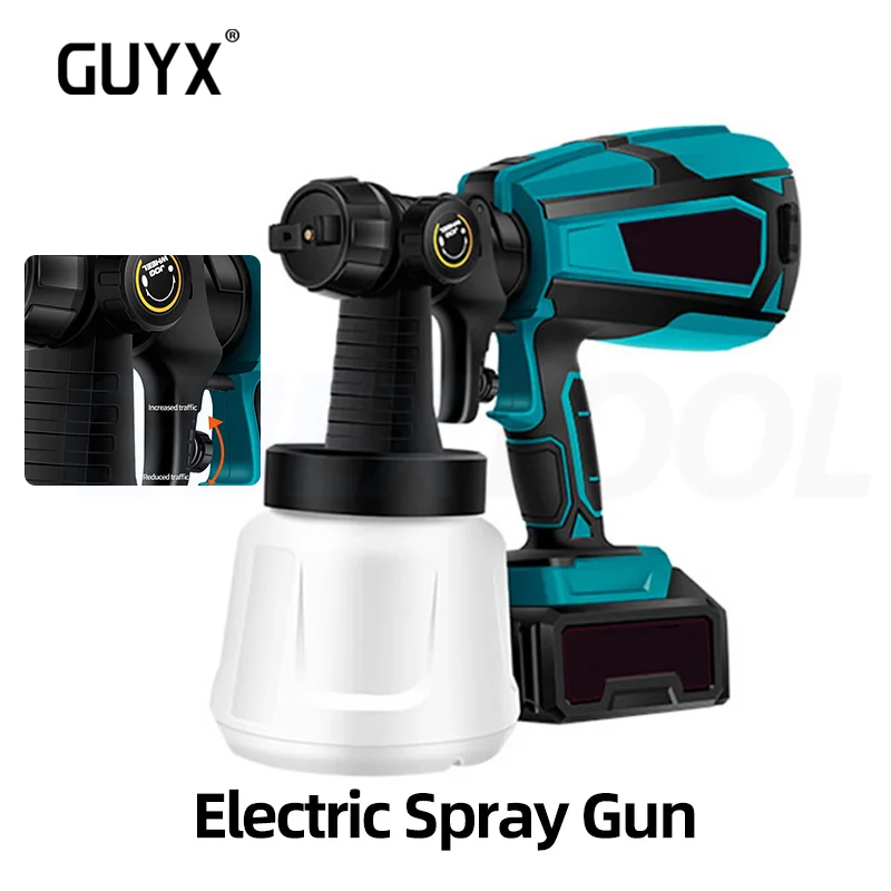 Electric Spray Gun Latex Paint Household Rechargeable Spray Can Integrated Stepless Amplitude Modulation Spray Machine
Electric Spray Gun Latex Paint Household Rechargeable Spray Can Integrated Stepless Amplitude Modulation Spray Machine