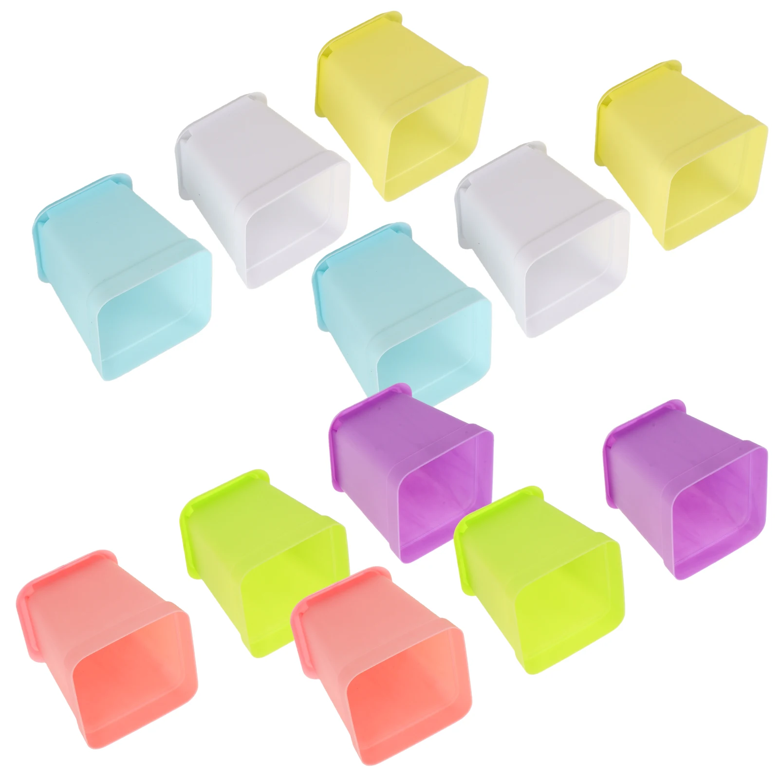 24 Pcs Colorful Seedling Pots Rectangular Space Saving Lightweight Flower Pot for Indoor Balcony Reusable Nursery 
24 Pcs Colorful Seedling Pots Rectangular Space Saving Lightweight Flower Pot for Indoor Balcony Reusable Nursery