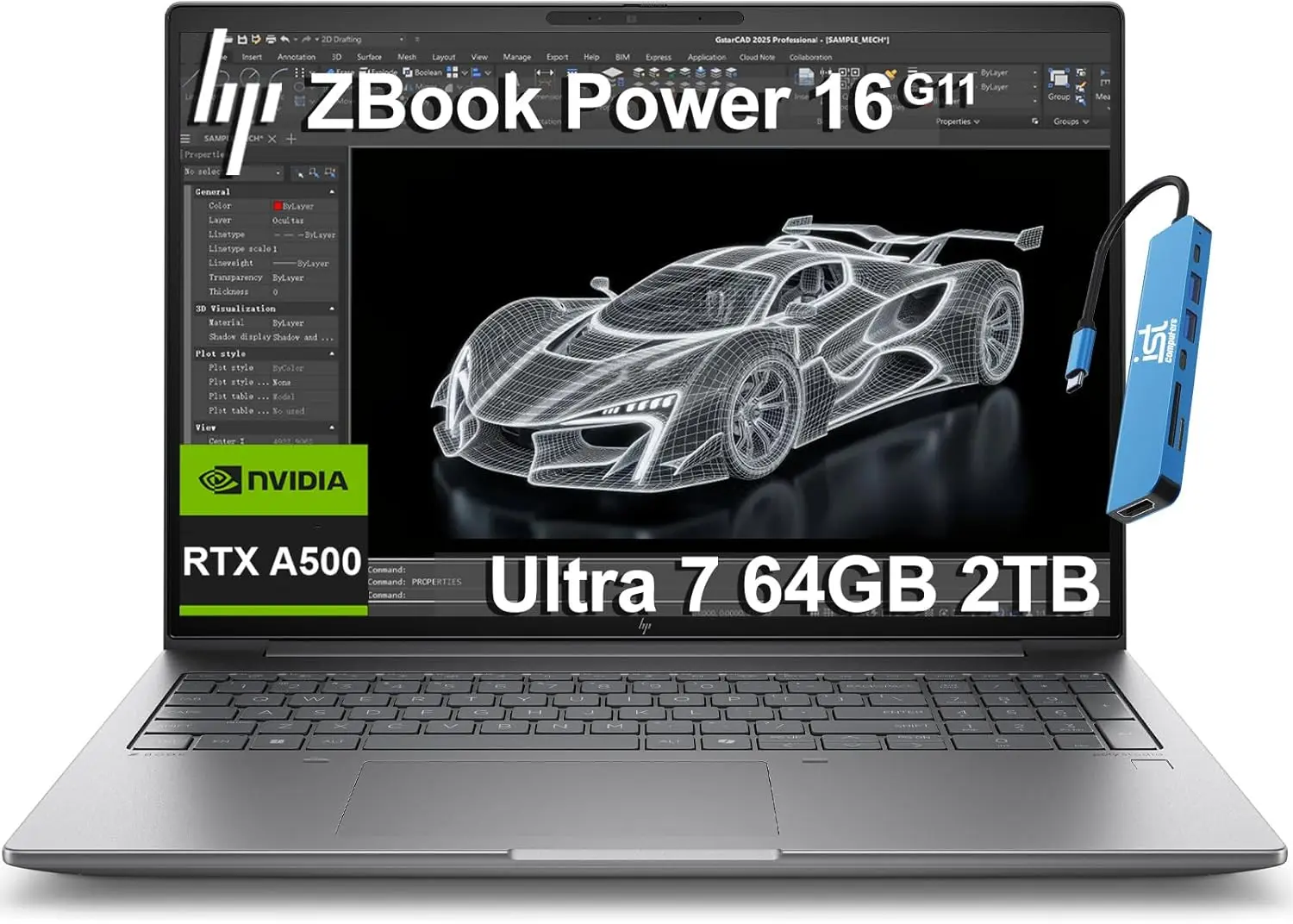 Ноутбук-рабочая станция HP ZBook Power 16 G11, 16 дюймов FHD+, RTX A500, 64 ГБ DDR5, 2 ТБ SSD, Thunderbolt 4, Windows 11 Pro, для инженеров
Ноутбук-рабочая станция HP ZBook Power 16 G11, 16 дюймов FHD+, RTX A500, 64 ГБ DDR5, 2 ТБ SSD, Thunderbolt 4, Windows 11 Pro, для инженеров