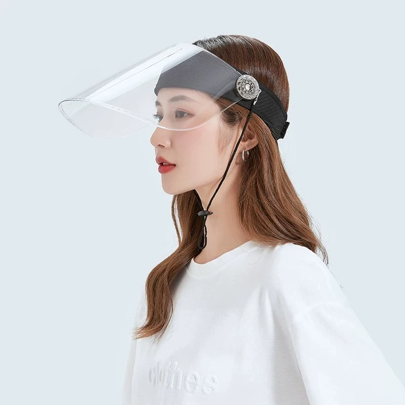 Transparent Full Face Protect Golf Hats for Woman Men Breathable Beach UV Sun Visor Hat Outdoor Empty Top Outdoor Sport Sun Cap
Transparent Full Face Protect Golf Hats for Woman Men Breathable Beach UV Sun Visor Hat Outdoor Empty Top Outdoor Sport Sun Cap