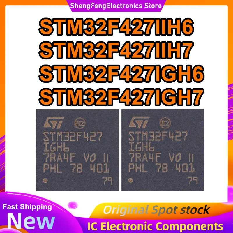 STM32F427IIH6 STM32F427IIH7 STM32F427IGH6 STM32F427IGH7 UFBGA микросхема новый оригинальный на складе
STM32F427IIH6 STM32F427IIH7 STM32F427IGH6 STM32F427IGH7 UFBGA микросхема новый оригинальный на складе