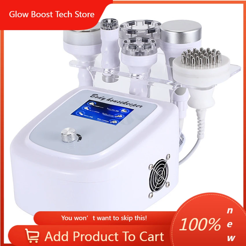 GB6 IN 1 Ultrasonic Cavitation Machine 80K RF Face Skin Anti Cellulite Vacuum Massage Face Tightening Body Slimming Machine
GB6 IN 1 Ultrasonic Cavitation Machine 80K RF Face Skin Anti Cellulite Vacuum Massage Face Tightening Body Slimming Machine