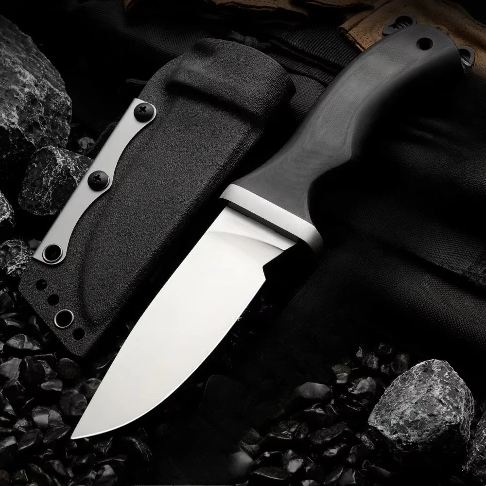 Utility Fixed Blade Knife 8Cr13Mov Blade G10 Handle Outdoor Hiking Camping Fishing Tool Cutting Multitools EDC Knives
Utility Fixed Blade Knife 8Cr13Mov Blade G10 Handle Outdoor Hiking Camping Fishing Tool Cutting Multitools EDC Knives