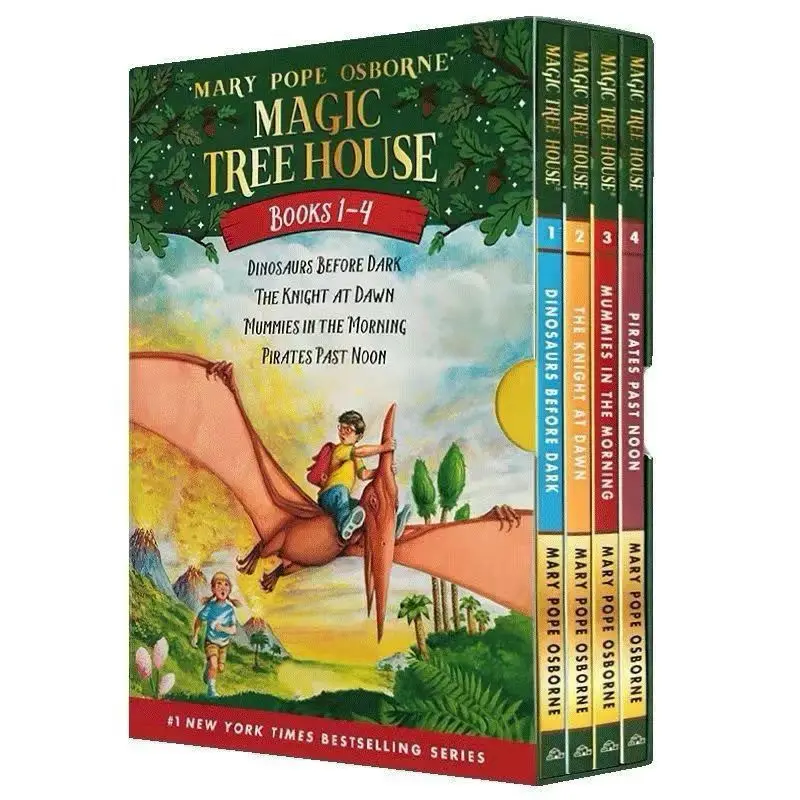 4 Books/Set Magic Tree House 1-4 English Reading Books Children's English Book
4 Books/Set Magic Tree House 1-4 English Reading Books Children's English Book