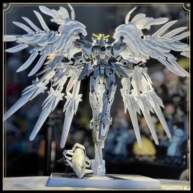 In Stock Daban 8827 MG 1/100 Snow White Overture Action Figure Wings Assembly Model Kit XXXG-00YSW Action Mecha Collection
In Stock Daban 8827 MG 1/100 Snow White Overture Action Figure Wings Assembly Model Kit XXXG-00YSW Action Mecha Collection