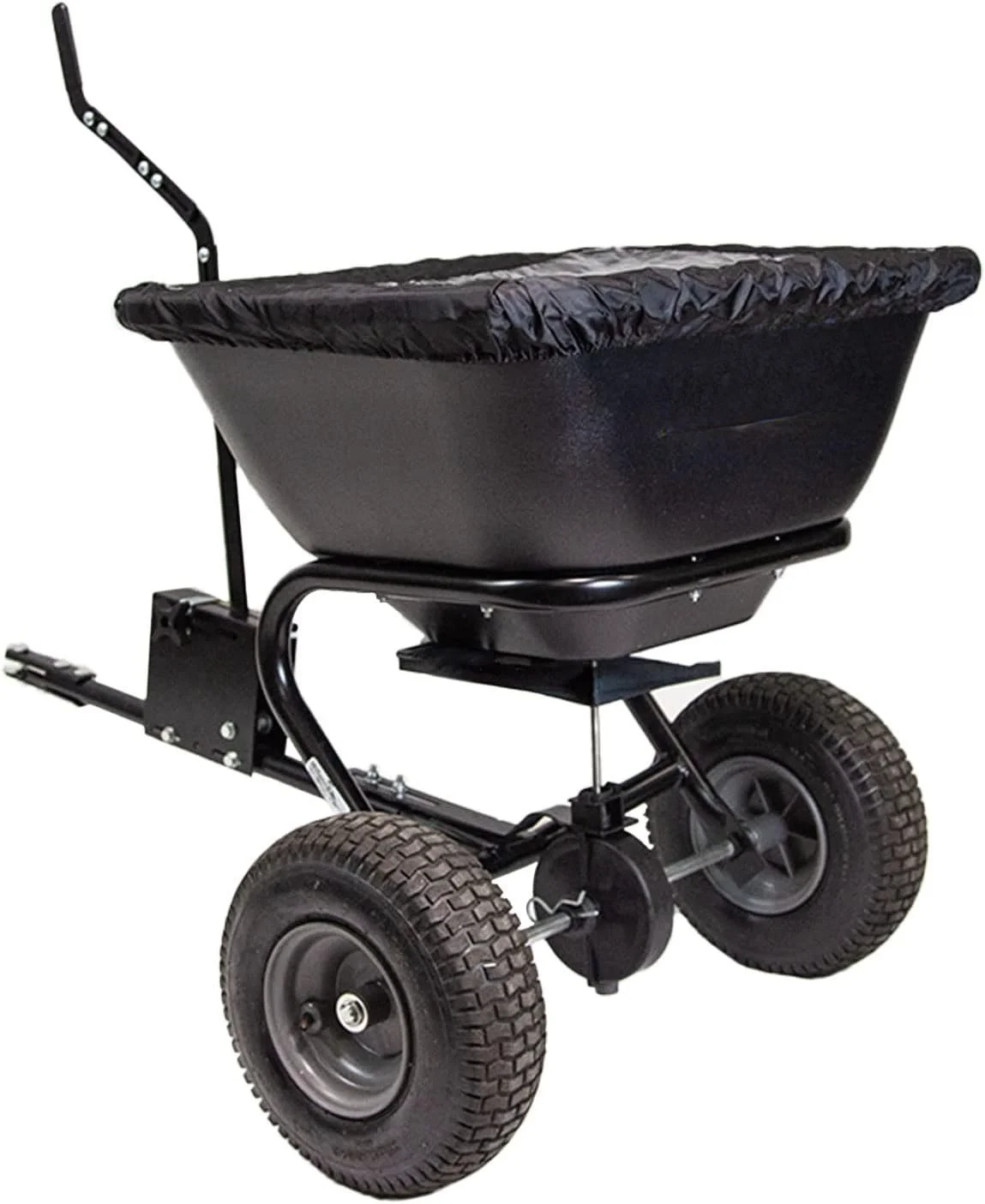 BS26BH-A Tow Behind Broadcast Spreader with Universal Hitch, 125 lb. - Deluxe Matte Black
BS26BH-A Tow Behind Broadcast Spreader with Universal Hitch, 125 lb. - Deluxe Matte Black