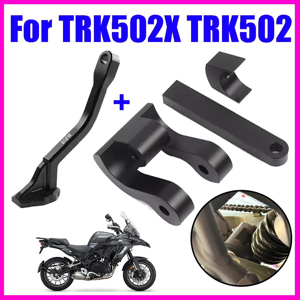 Motorcycle Accessories Rear Suspension Lowering Links Short Kickstand Parking Side Stand Kit For Benelli TRK502X TRK502 TRK 502X
Motorcycle Accessories Rear Suspension Lowering Links Short Kickstand Parking Side Stand Kit For Benelli TRK502X TRK502 TRK 502X