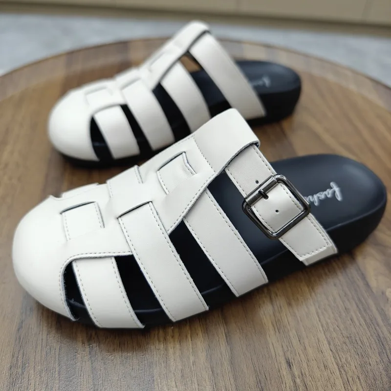 Summer New Women's Shoes Fashion Baotou Muller Slippers for Woman Comfortable Vacation Casual Shoes Designer Shoes Zapatos Mujer
Summer New Women's Shoes Fashion Baotou Muller Slippers for Woman Comfortable Vacation Casual Shoes Designer Shoes Zapatos Mujer