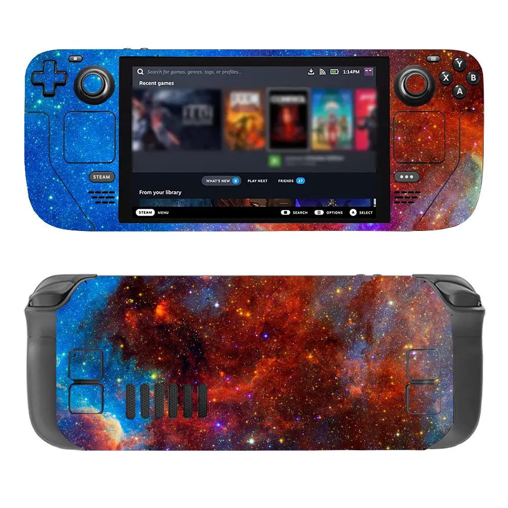 Skin Vinyl for Steam Deck Console Full Set Protective Decal Wrapping Cover For Valve Console Stickers
Skin Vinyl for Steam Deck Console Full Set Protective Decal Wrapping Cover For Valve Console Stickers