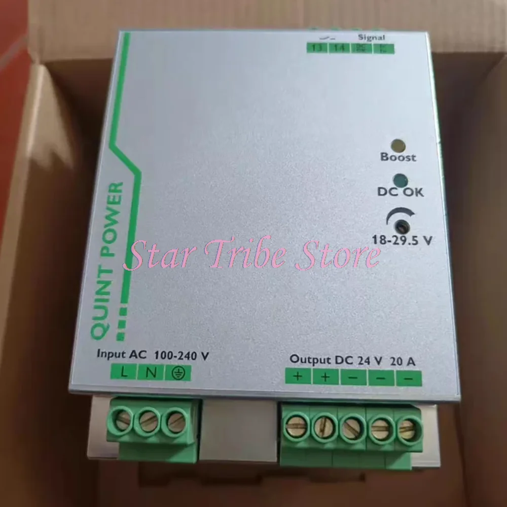 Rail Switching Power Supply Fast Ship 2866776 QUINT-PS/1AC/24DC/20
Rail Switching Power Supply Fast Ship 2866776 QUINT-PS/1AC/24DC/20