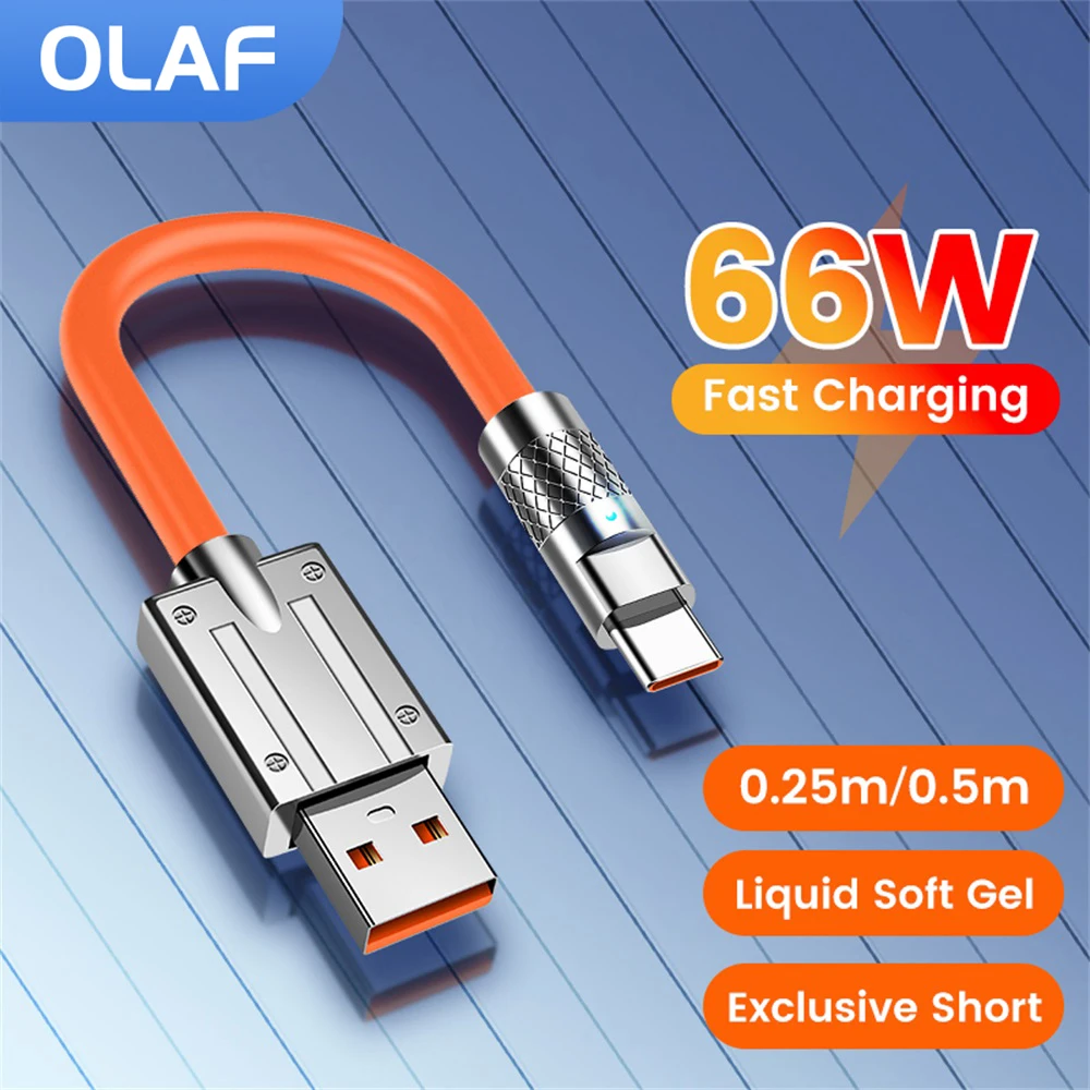 Короткий кабель USB C 0,25 м, 0,5 м, 66 Вт, USB A to Type C, кабель для быстрой зарядки, кабель Power Bank для iphone 15 16 Samsung Huawei Xiaomi
Короткий кабель USB C 0,25 м, 0,5 м, 66 Вт, USB A to Type C, кабель для быстрой зарядки, кабель Power Bank для iphone 15 16 Samsung Huawei Xiaomi