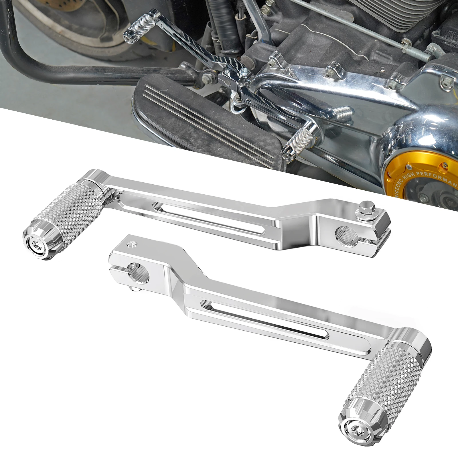 For 2018-2024 Harley Fat Boy 114 FLFBS Gear Shift Shifter Levers for Fat Boy FLFB Deluxe 18-20 Softail Heritage Classic 20-21
For 2018-2024 Harley Fat Boy 114 FLFBS Gear Shift Shifter Levers for Fat Boy FLFB Deluxe 18-20 Softail Heritage Classic 20-21