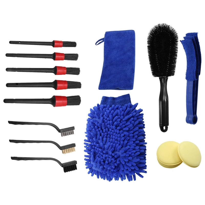 AC77 15 PCS Car Detailing Brush Set,Car Interior Cleaning Kit Includes Detail Brushes, Wheel Brush, Wheel Tire Brush Kit
AC77 15 PCS Car Detailing Brush Set,Car Interior Cleaning Kit Includes Detail Brushes, Wheel Brush, Wheel Tire Brush Kit