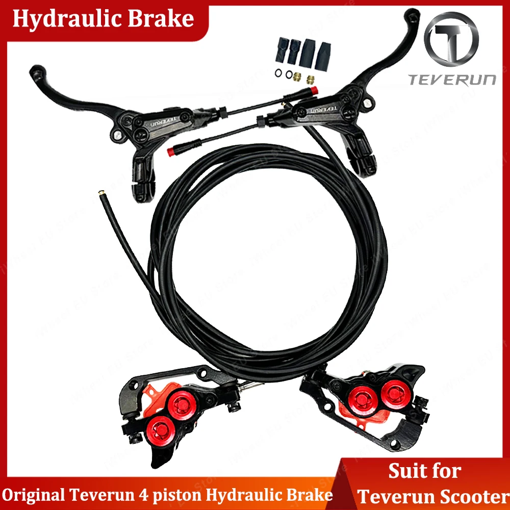 Original Newest Teverun 4 Piston Oil Hydraulic Brake for Blade GT ll/GT+ ll/Teverun Fighter 11/11+/Supreme/7260R Brake Lever
Original Newest Teverun 4 Piston Oil Hydraulic Brake for Blade GT ll/GT+ ll/Teverun Fighter 11/11+/Supreme/7260R Brake Lever