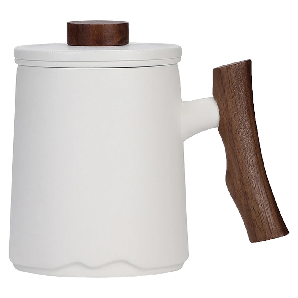 Ceramic Tea Cup 360ml White Wooden H Strainer Mug Large Capacity Filter Drinking Cup Tea Mug Household Gift
Ceramic Tea Cup 360ml White Wooden H Strainer Mug Large Capacity Filter Drinking Cup Tea Mug Household Gift