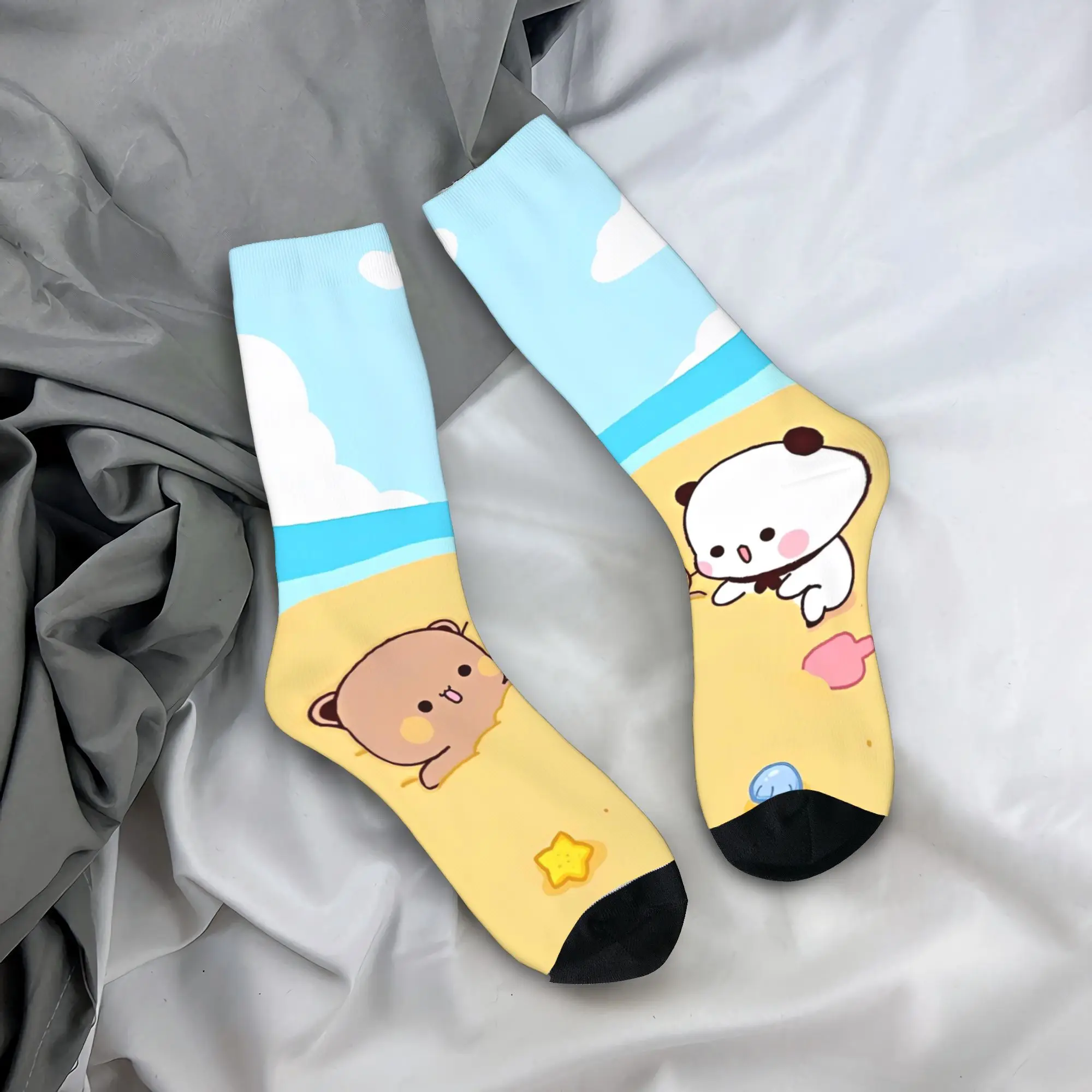 Autumn Winter Colorful Unisex Bear Cartoon Cute Bubu Dudu Socks Sweat Absorbing Basketball Socks
Autumn Winter Colorful Unisex Bear Cartoon Cute Bubu Dudu Socks Sweat Absorbing Basketball Socks