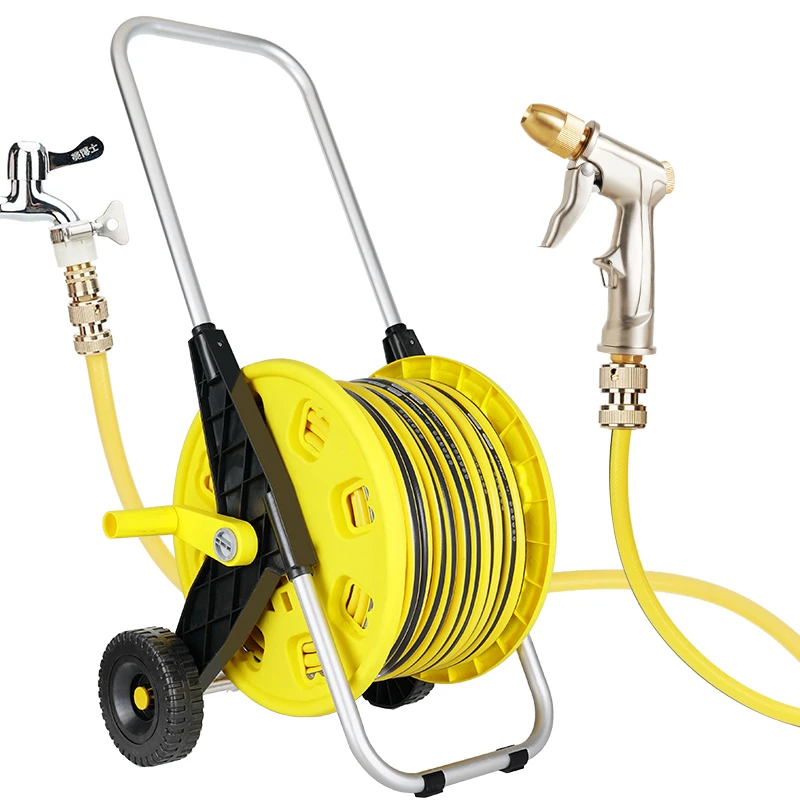 Household high-pressure car wash water gun, nozzle, water pipe storage rack, powerful flushing tool, watering set
Household high-pressure car wash water gun, nozzle, water pipe storage rack, powerful flushing tool, watering set