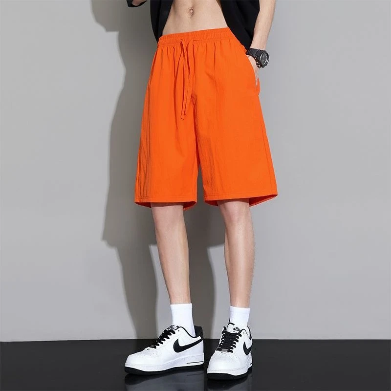 2026 Summer New Men's Athletic Shorts with Ice Silk Fabric for Quick Drying Breathable Stretch Beach and Sports Activities
2026 Summer New Men's Athletic Shorts with Ice Silk Fabric for Quick Drying Breathable Stretch Beach and Sports Activities