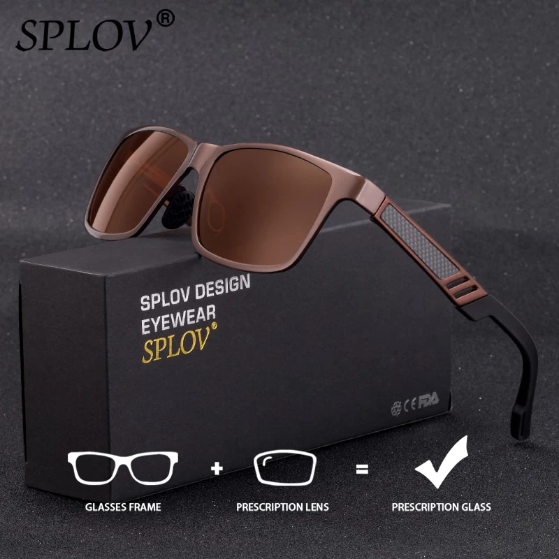 SPLOV Polarized Prescription Sunglasses Professional Customized Progressive Glass Prescription Glasses Driving Sunglasses
SPLOV Polarized Prescription Sunglasses Professional Customized Progressive Glass Prescription Glasses Driving Sunglasses