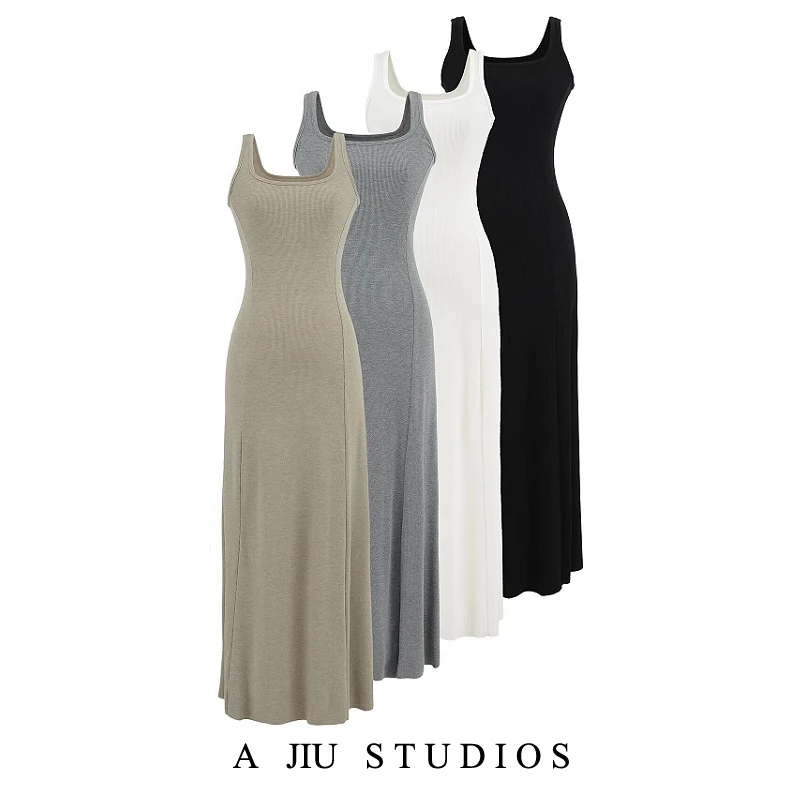 Summer New Sle Sexy Pure Desire Square Collar Svel Long Dr Women's Slimming Hot Girl Vest Dr High Waist Skirt
Summer New Sle Sexy Pure Desire Square Collar Svel Long Dr Women's Slimming Hot Girl Vest Dr High Waist Skirt